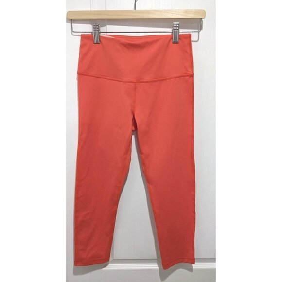New Zella | Studio Lite Crop Leggings in Red Firelight - Picture 3 of 9